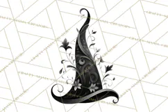 Art Nouveau Halloween Png, Spooky Halloween Clipart Product Image 4