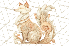 Art Nouveau Halloween Png, Spooky Halloween Clipart Product Image 5