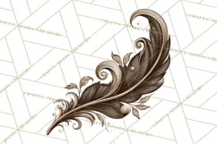 Art Nouveau Halloween Png, Spooky Halloween Clipart Product Image 4