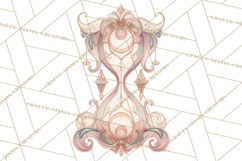 Art Nouveau Halloween Png, Spooky Halloween Clipart Product Image 3