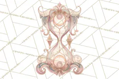 Art Nouveau Halloween Png, Spooky Halloween Clipart Product Image 3
