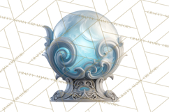 Art Nouveau Halloween Png, Spooky Halloween Clipart Product Image 5