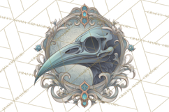 Art Nouveau Halloween Png, Spooky Halloween Clipart Product Image 2
