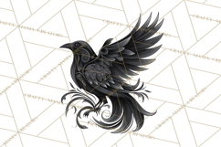 Art Nouveau Halloween Png, Spooky Halloween Clipart Product Image 4