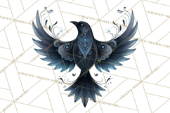 Art Nouveau Halloween Png, Spooky Halloween Clipart Product Image 5