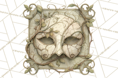 Art Nouveau Halloween Png, Spooky Halloween Clipart Product Image 4