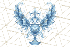 Art Nouveau Halloween Png, Spooky Halloween Clipart Product Image 2