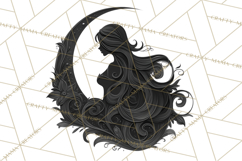 Art Nouveau Halloween Png, Spooky Halloween Clipart Product Image 5