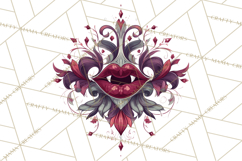 Art Nouveau Halloween Png, Spooky Halloween Clipart Product Image 3