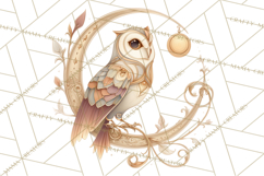 Art Nouveau Halloween Png, Spooky Halloween Clipart Product Image 5