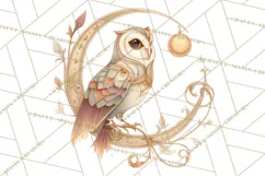 Art Nouveau Halloween Png, Spooky Halloween Clipart Product Image 5