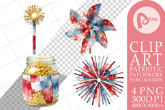 Midnight Sparkle Patchwork Sublimation Product Image 1