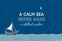 Midnight Voyage Nature Inspired Adventure Font Trio Product Image 5