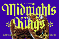 Midnights Kings - New Blackletter Serif Product Image 1