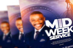 Midweek church flyer template psd Product Image 2