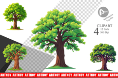 Mighty Oak Clipart Product Image 1