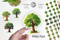 Mighty Oak Sticker Product Image 1