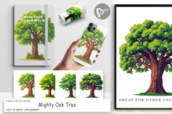 Digital Paper Mighty Oak Product Image 1