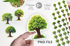 Mighty Oak Sticker Product Image 1