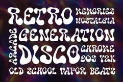 Mignova - Groovy Psychedelic Webfont Product Image 3