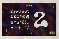 Mignova | Psychedelic Wavy Groovy Retro Font Product Image 8