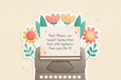 Miiaww Font - Handwritten Font with Ligatures Product Image 2