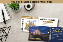 Milan Ticket Boarding Pass Template Product Image 9