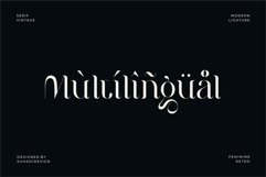 Milea Neira - Beauty Ligature Font Product Image 9