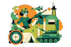 10 Military Army Forces Illustration Product Image 4