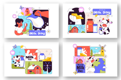 10 World Milk Day Illustration Product Image 2