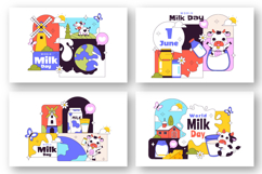 10 World Milk Day Illustration Product Image 3