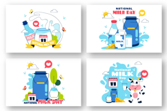 11 World Milk Day Illustration Product Image 3