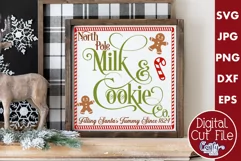 Milk And Cookie Company Christmas Farmhouse Sign Svg Product Image 1