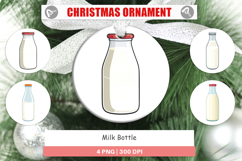 Ornament Milk Bottle Product Image 1