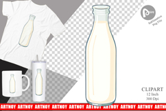 Milk Bottle Clipart Product Image 1