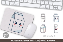 Mouse Pad Milk Carton Product Image 1