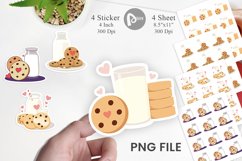 Milk Cookies Sticker Product Image 1