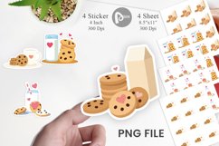 Milk Cookies Sticker Product Image 1