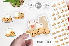 Milk Cookies Sticker Product Image 1