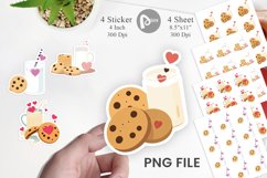 Milk Cookies Sticker Product Image 1