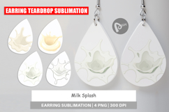 Earring Milk Splash Product Image 1