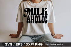 Milkaholic - Baby SVG Design Product Image 1