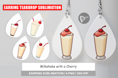 Earring Milkshake with Cherry Product Image 1