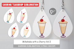 Earring Milkshake with Cherry Product Image 1