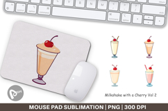 Mouse Pad Milkshake with Cherry Product Image 1