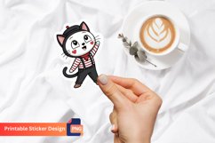 Mime Cat sticker, Mime Cat sticker PNG Product Image 1