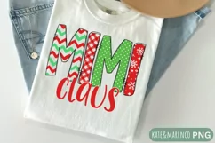Mimi Claus PNG | Mimi Christmas Sublimation Product Image 1