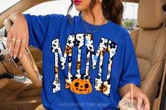 Mimi PNG | Cute Pumpkin Halloween Shirt Design Product Image 1