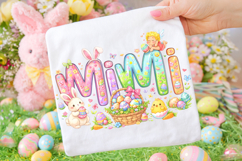 Mimi Easter PNG, Happy Easter PNG, Easter Bunny PNG, Mama Product Image 1