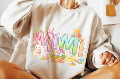 Mimi Easter PNG, Happy Easter PNG, Easter Bunny PNG, Mama Product Image 5